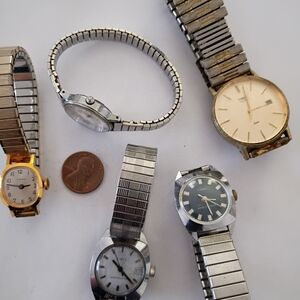 Timex Silver and Gold Men's Watches